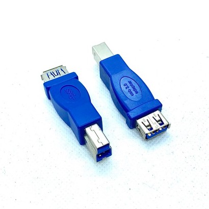 USB 3.0 A母/B公 轉接頭 (UB-348)