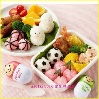 asdfkitty可愛家☆日本msa搖滾一口飯糰模型2入+小飯匙-圓球基本型-雙尺寸-日本正版商品