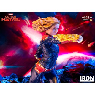 【可樂心】IRON STUDIOS MARVEL 復仇者聯盟 Captain Marvel 驚奇隊長 21cm 現貨 #6