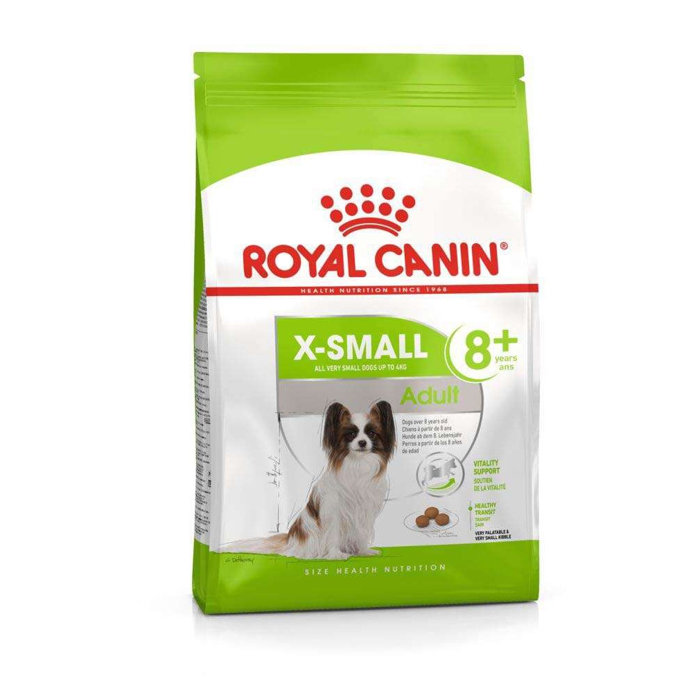 皇家  超小型熟齡犬8+歲齡 XSA+8 狗飼料 1.5kg  特價出售