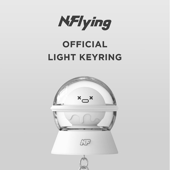 N.Flying 官方手燈鑰匙圈