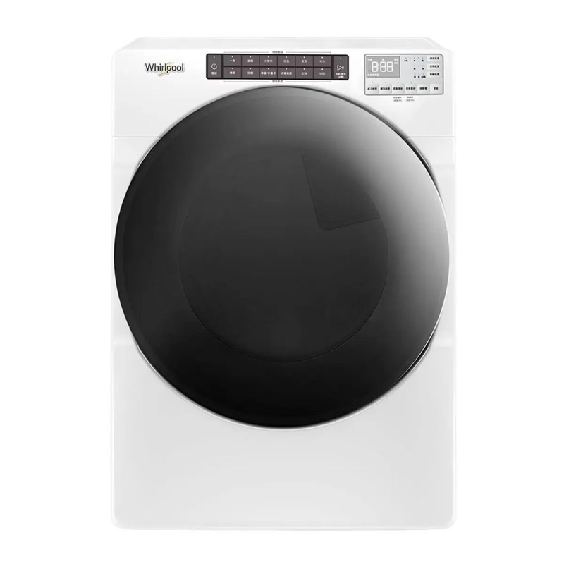 （聊聊可刷卡）惠而浦whirlpool 16公斤滾筒瓦斯型乾衣機 8TWGD6622HW 另售8620HW