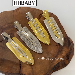 【HHBABY】韓國 極簡衝浪板無痕髮夾網紅氣質金屬瀏海夾一字夾女KA-3