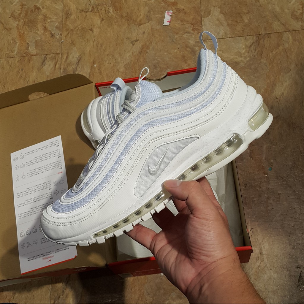 TheOneShop NIKE AIR MAX 97 子彈 白色 藍色 潑墨 氣墊 大氣墊 慢跑鞋 921826-104