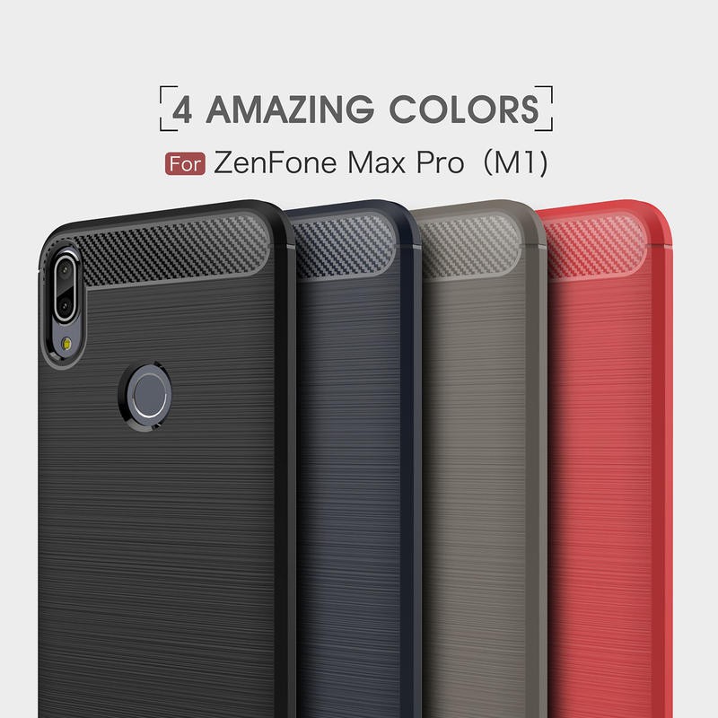 現貨附發票 華碩ASUS Zenfone Max Pro ZB602KL ZE620KL 碳纖維拉絲手機殼ZB6633