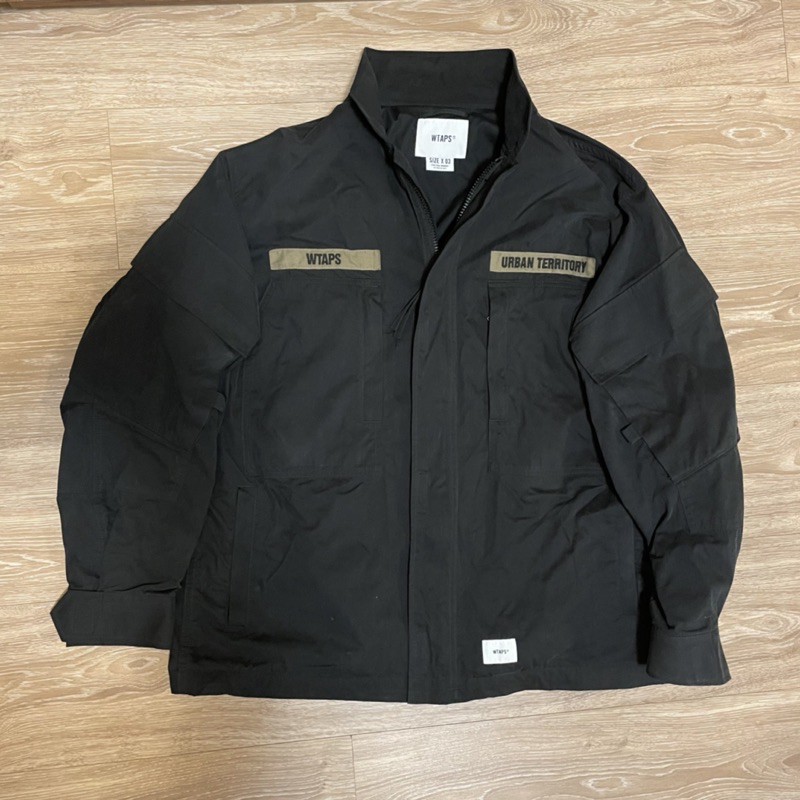 21SS WTAPS D90 JACKET NYCO TUSSAH ブラックL-