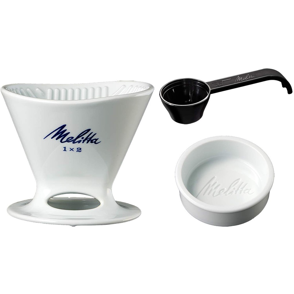 現貨 德國melitta 1 2 日本製波佐見燒hasami Kalita 三洋扇形梯形濾杯陶瓷精美盒裝 蝦皮購物