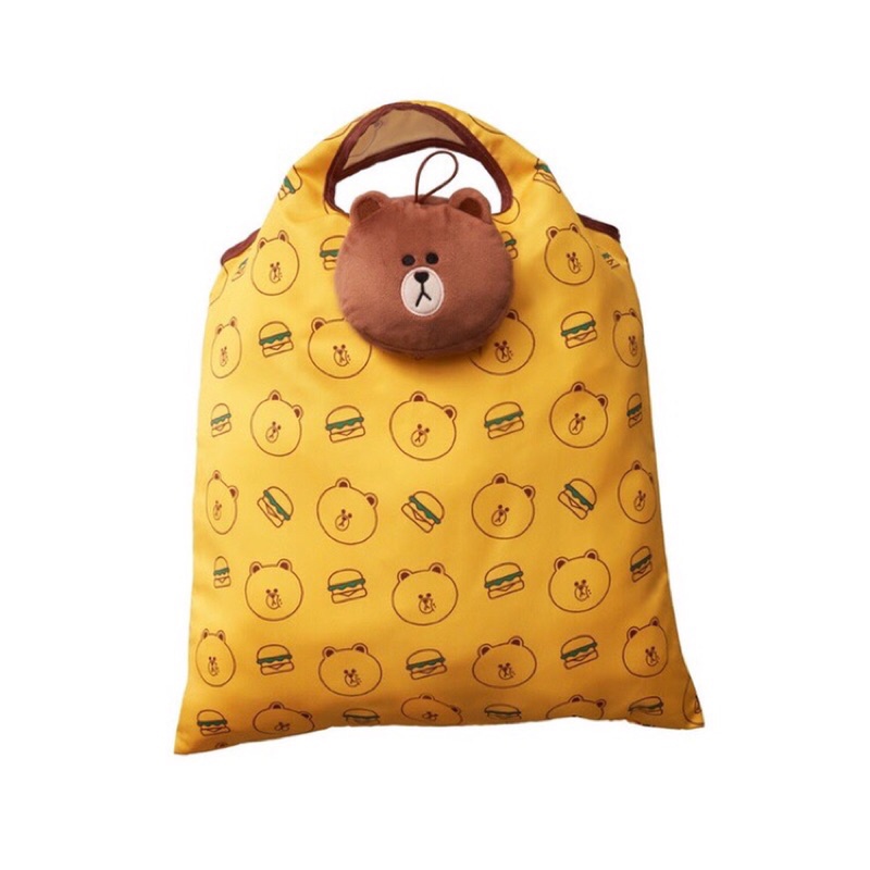 麥當勞 熊大摺疊手提袋 熊大 手提袋 購物袋