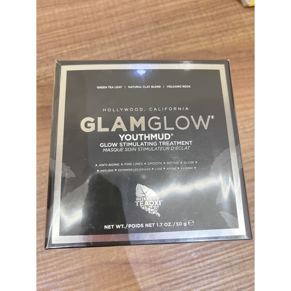 *全新 GLAMGLOW瞬效完美發光面膜升級版（水洗面膜）已附購買證明