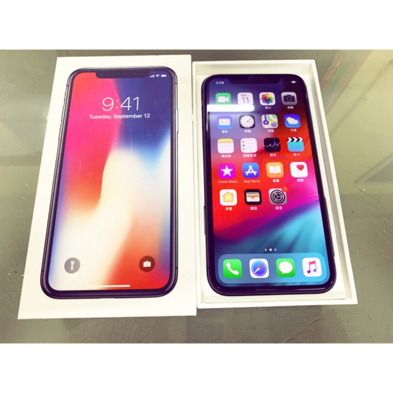 APPLE IPHONE X 256GB 黑色！