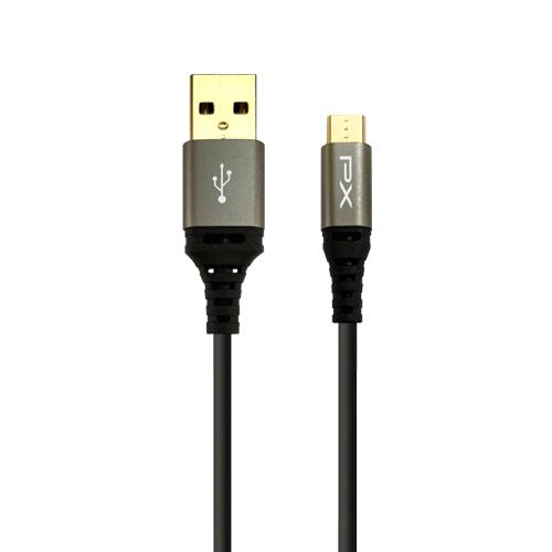 PX 大通 USB to Micro USB 傳輸充電線 1.8m 安卓適用 支援QC快充 鍍金接頭