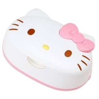 日本製 米飛兔 Hello Kitty 凱蒂貓 美樂蒂 大頭造型 濕紙巾盒 99.9%純水濕紙巾80抽一包
