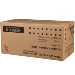 FujiXerox CT350251 原廠黑色碳粉匣 適用：DP205/DP255/DP305