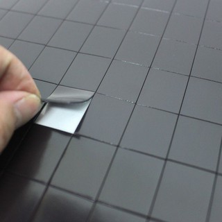 已切割背膠軟磁片 30cm x 30cm 旻新 NO-507 背膠軟磁片 /一小包入 背膠切割磁片 磁鐵片