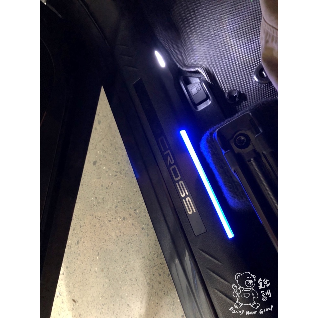 銳訓汽車配件精品-台南麻豆店 Toyota Corolla Cross 安裝 車美仕 LED內門檻踏板