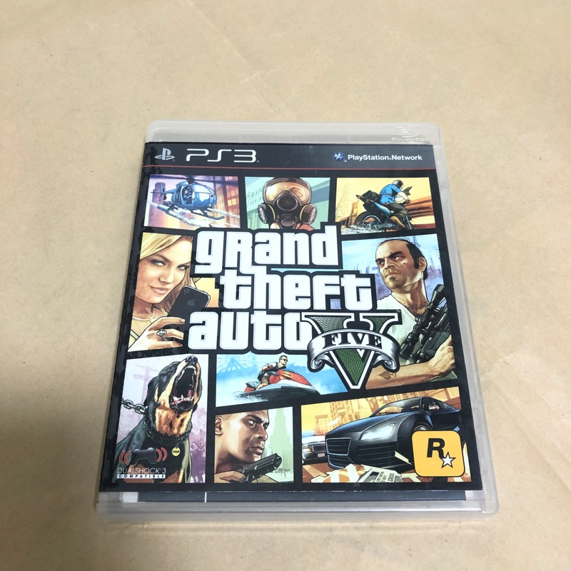 Ps3 Gta5 繁體中文版 二手 蝦皮購物