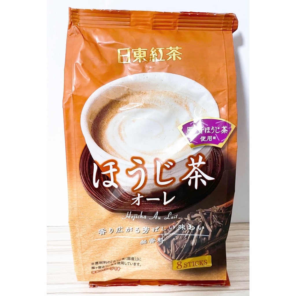 日本直送 日東紅茶 焙茶歐雷 使用日本產焙茶 無香料