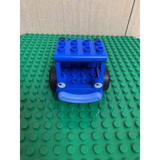 二手得寶 正版 LEGO 樂高積木 DUPLO 大顆粒 建築師巴布 工程車 藍色