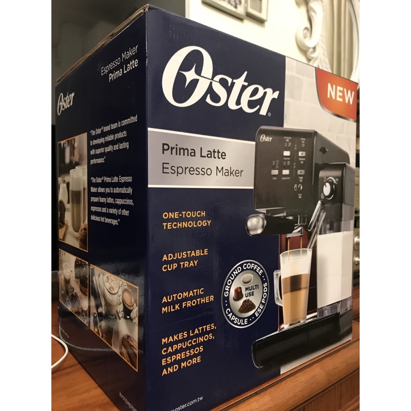 美國OSTER 5+隨享咖啡機  全新(義式+膠囊)-搖滾黑(不是福利品)