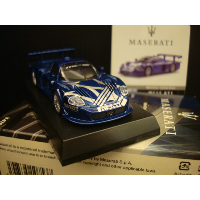 1/64 Kyosho 京商 瑪莎拉蒂 Maserati MC12 GT1 三叉彩繪版