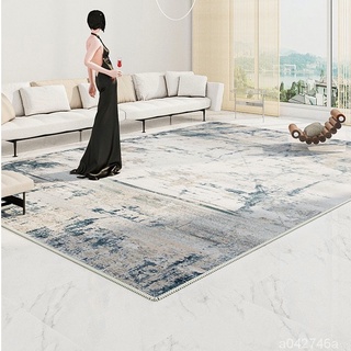 輕奢高級地毯 客廳茶幾毯 現代簡約沙髮靠墊 北歐傢用大麵積地墊 臥室墊子地墊