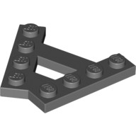 LEGO 樂高 15706 深灰 雙邊 楔形 薄板 Wedge Plate A-Shape 6133811