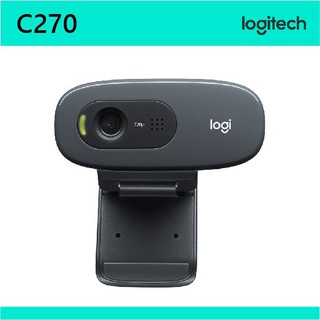 【現貨當日出】logitech 羅技 c270 hd 720p 網路攝影機 便攜 穩固 寬螢幕視訊通話