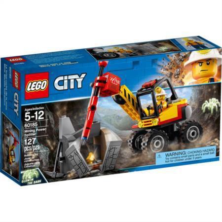 LEGO 樂高 城市系列 60185 採礦功率分配機 全新未拆