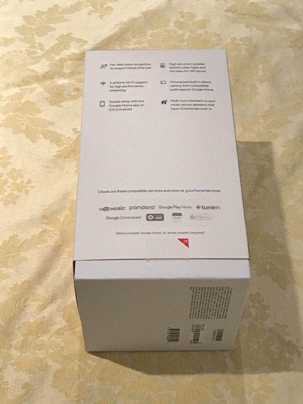 google home compatible services