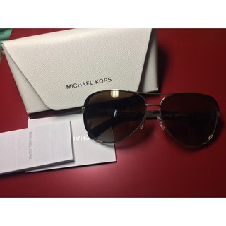 MICHAEL KORS太陽眼鏡 大框飛行偏光款(金棕) #MK5004 1014T5 MK太陽眼鏡