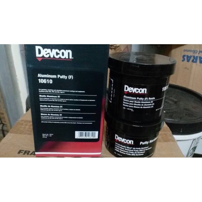 DEVCON 塑膠鋼(F)鋁質修補劑(10610)~冷焊修補.鑄型造模.金屬修補 量大優惠
