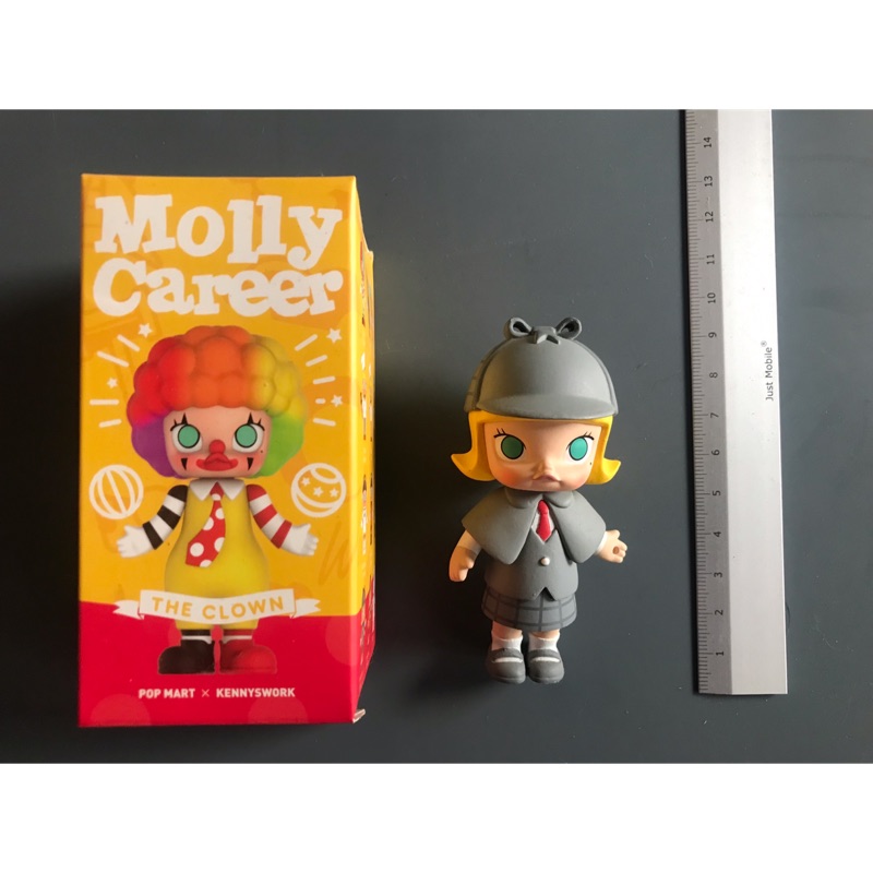 Molly career職業系列盒玩 popmart kennyswork 2代灰偵探 ttf 台北玩具大展