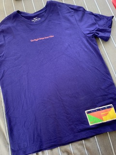 Nike air Fright Tee 紫藍色XL