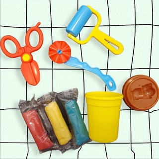 商檢合格 卡裝黏土組合 黏土模具 彩色黏土玩具