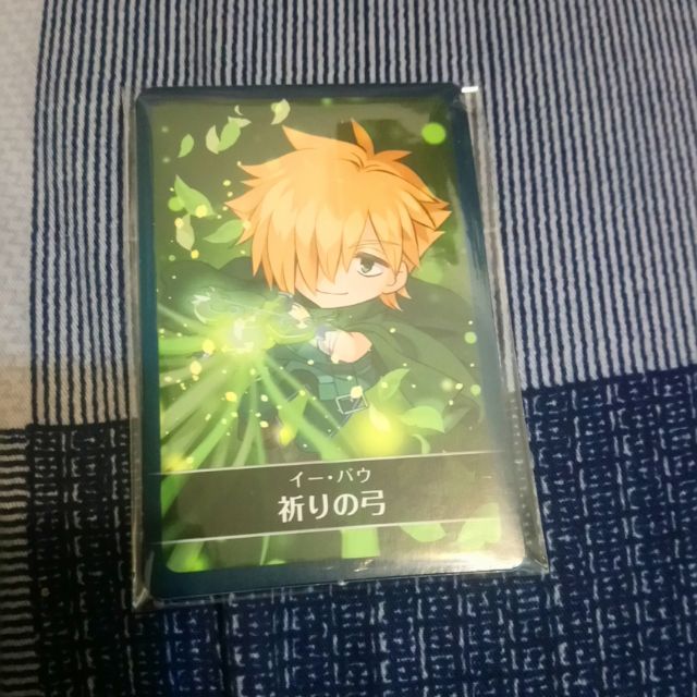 羅賓漢綠茶fate Grand Order Fgo 特典和歌牌兩張一組 蝦皮購物