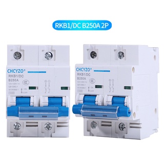 微型斷路器 DC 12V 24V 48V DC MCB 電池汽車保護器 3A 至 250A 空氣開關使用 Din 導軌安