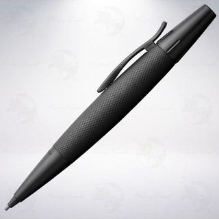 德國 輝柏 Faber-Castell e-motion 1.4mm 旋轉出芯式鉛筆: 黑武士/Pure Black