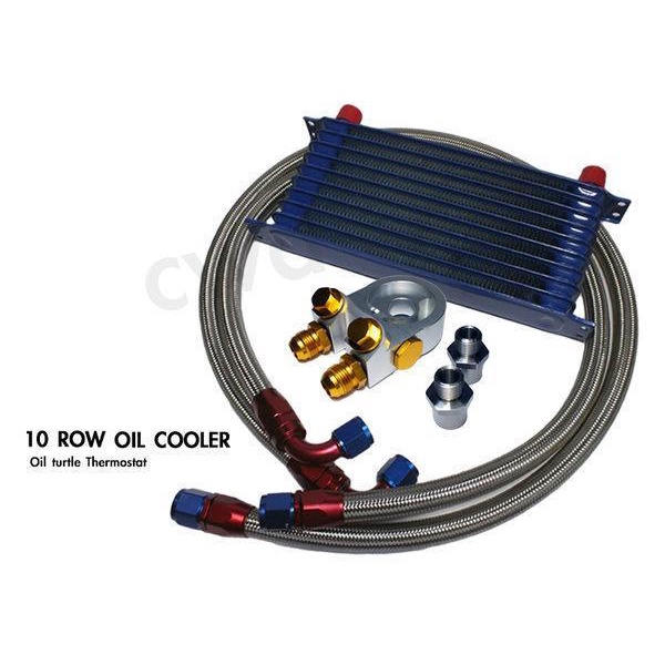 TRUST樣式 10排 機油冷卻器 油龜 OIL COOLER 日產 喜美 福特 三菱