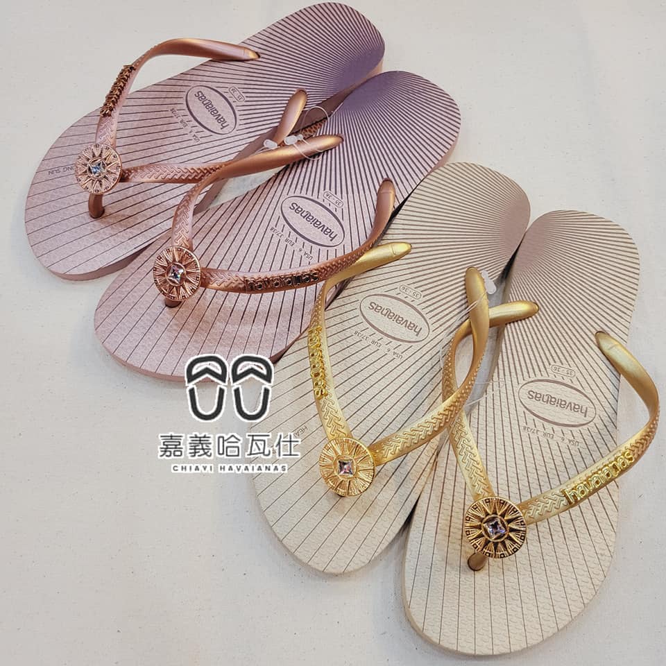 嘉義哈瓦仕/havaianas哈瓦仕/Swarovski Slim Star 施華洛世奇細帶/F7064