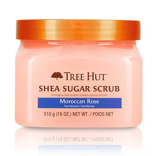 Tree Hut 樹上小屋 小樹屋 乳油木 蜜糖 身體去角質 磨砂膏 510g 美國【Sunny Buy】
