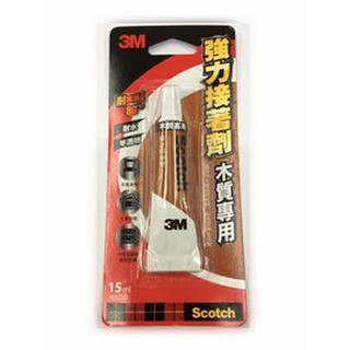 枕o 3M Scotch 6625S 15ml 木質專用 強力 強力膠 接著劑 黏著劑 10F