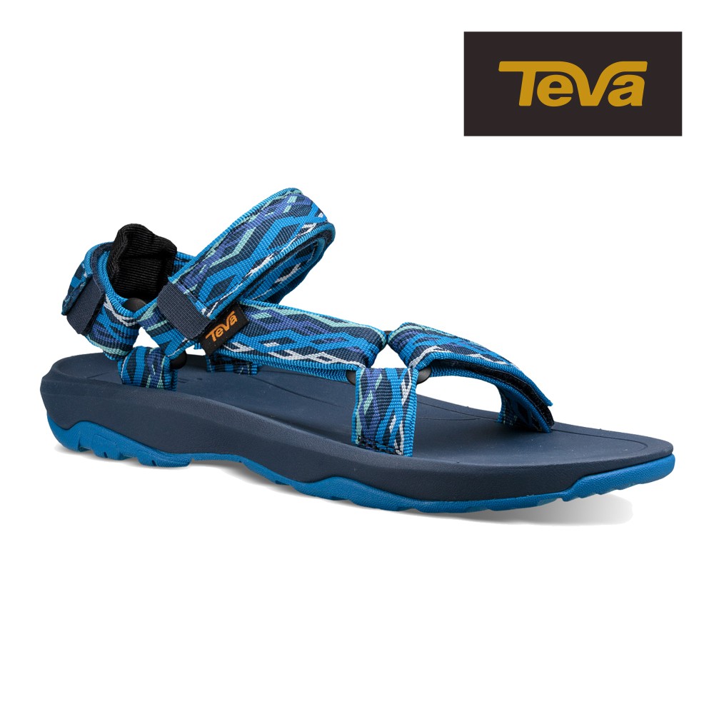 【TEVA】中/大童 Hurricane XLT2 機能運動涼鞋/雨鞋/水鞋/童鞋-鎖鏈藍 (原廠現貨)