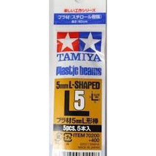 (大鳥叔叔模型)TAMIYA 田宮工作樂70200 L改造棒5mm白色5入長40CM