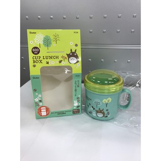 Toreba 日本空運 正版景品 Totoro 龍貓 杯子狀 便當盒 保鮮盒