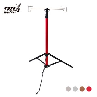 【Treewalker露遊】鏕遊爍亮彩伸縮燈架｜鋁合金吊掛架 餐籃萬用架 (附收納背袋) 原價1099