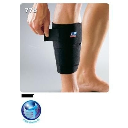 LP 美國頂級護具 LP 778 單片 可調式 小腿 護套 (1 入) 護具 護套 護膝 護腿 籃球 自行車 運動