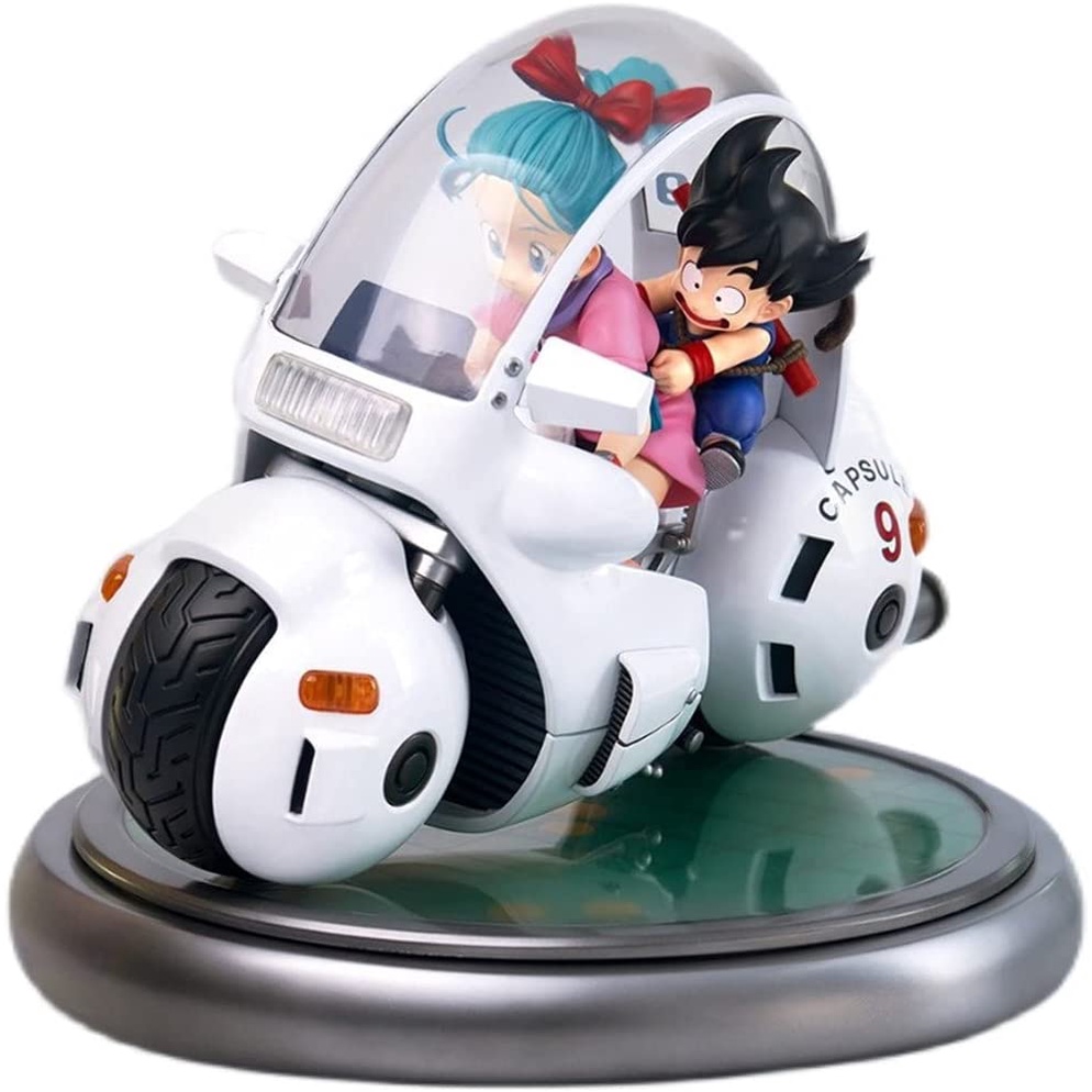 八田元氣小棧: 日版全新 Blitzway× 5PRO studio 1/6 七龍珠 布瑪與小悟空 布瑪的 9 號膠囊機