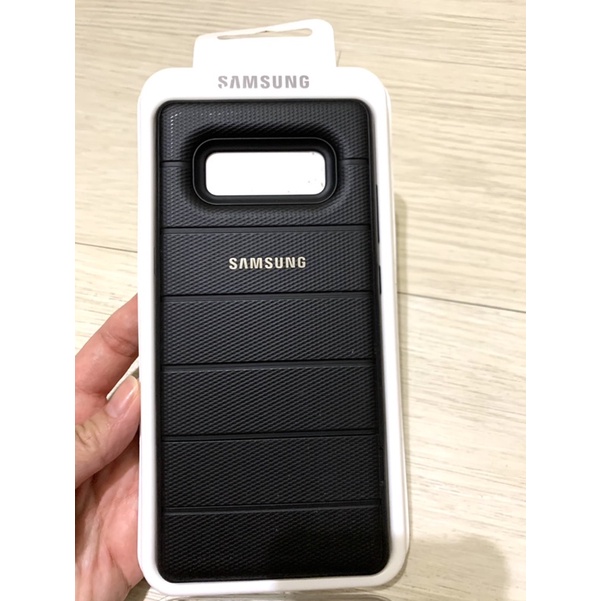 Samsung三星 - Galaxy Note8 Alcantara 原廠 義大利麂皮背蓋（黑色 ）