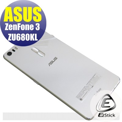 【Ezstick】ASUS Zenfone 3 ZU680 ZU680KL 二代透氣機身保護貼(機身背貼)DIY 包膜