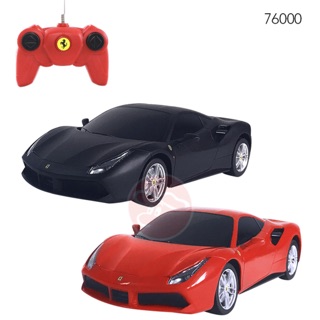 【露天蝦皮便宜免運】 1:24全新法拉利Ferrari 488 GTB 原廠授權RASTAR遙控車(76000)
